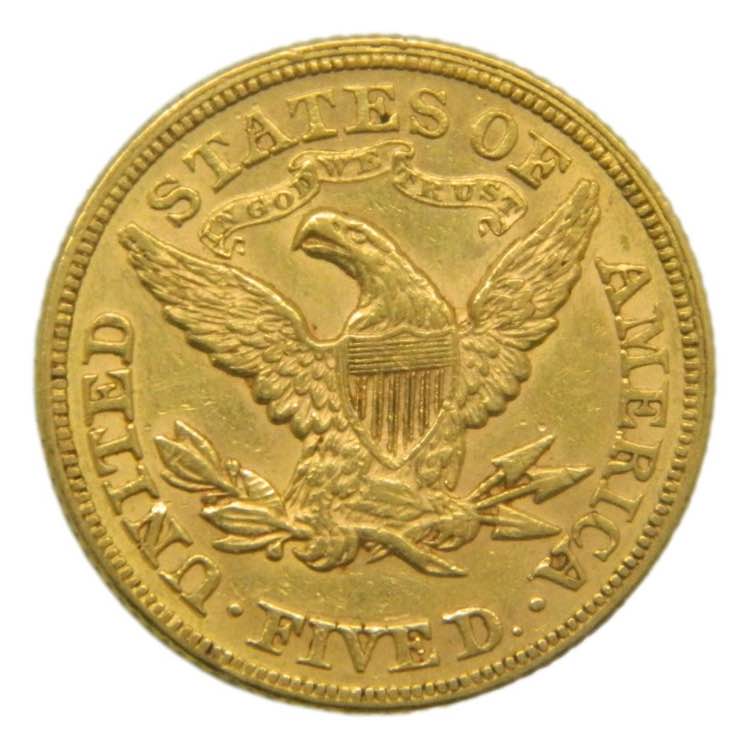 Estados Unidos. 5 dolares. 1879 ... 