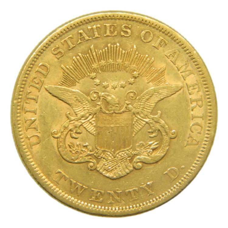 Estados Unidos. 20 dolares. 1861 ... 