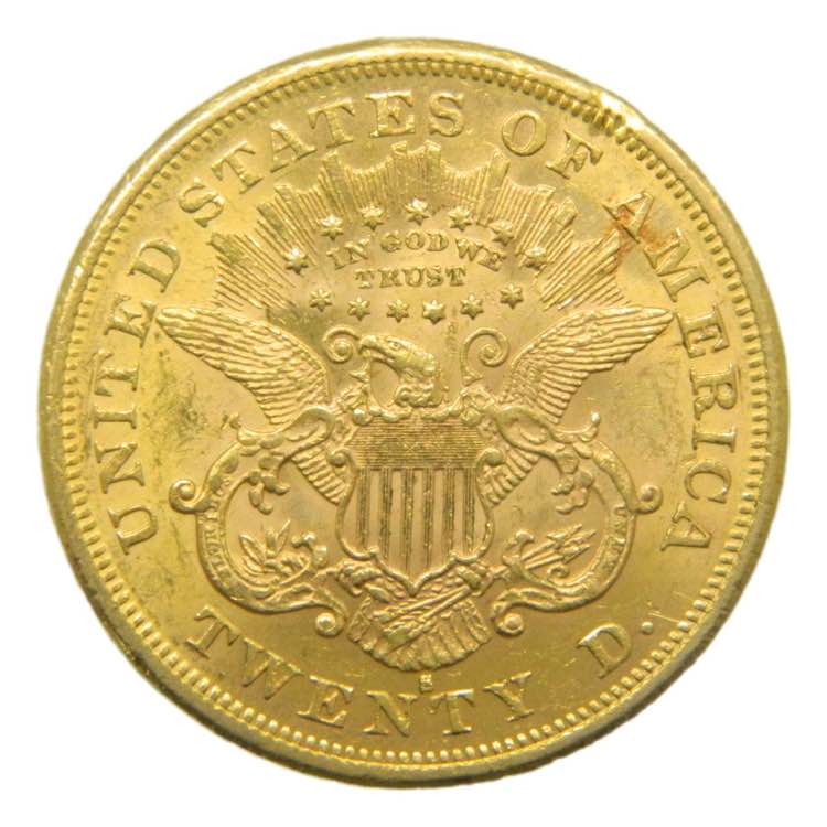 Estados Unidos. 20 dolares. 1876 ... 