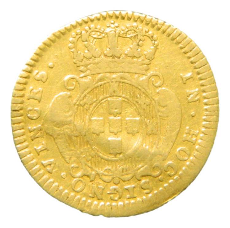 Portugal 1/2 escudo. 1722 L. ... 
