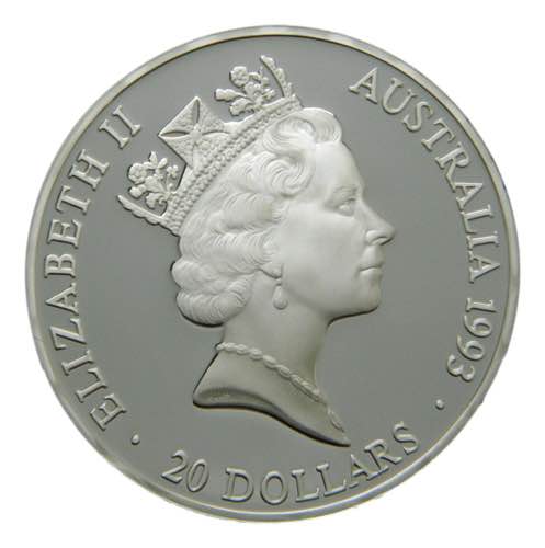 AUSTRALIA. Isabel II. 1993. 20 ... 