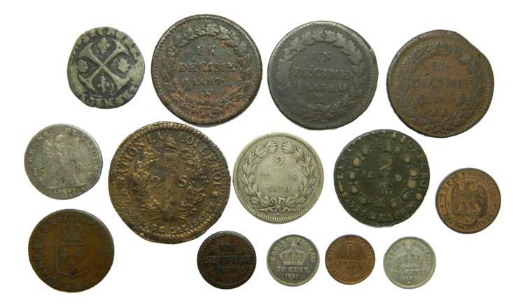 FRANCIA / FRANCE. 14 monedas. ... 