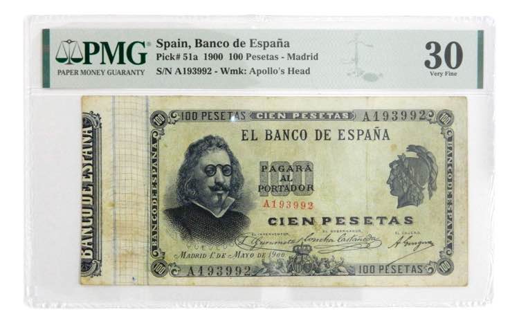 ESPAÑA.  100 pesetas 1900. ... 