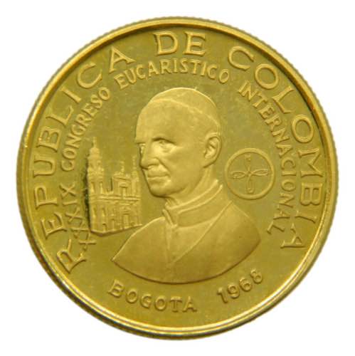 COLOMBIA. 1968. 100 pesos. ... 