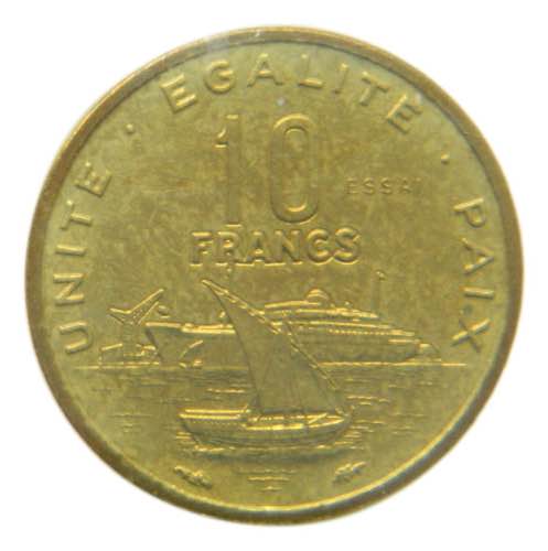 DJIBOUTI. 1977. 10 Francos. ESSAI. ... 