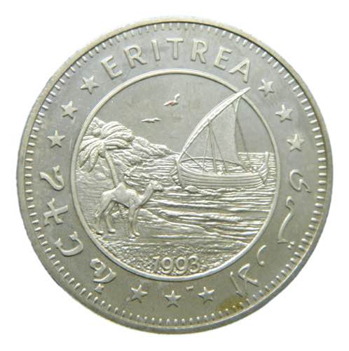 ERITREA. 1993. Dólar. (KM#6). ... 