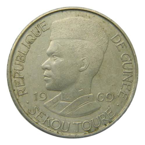 GUINEA. 1969. 50 francos. (KM#8). ... 