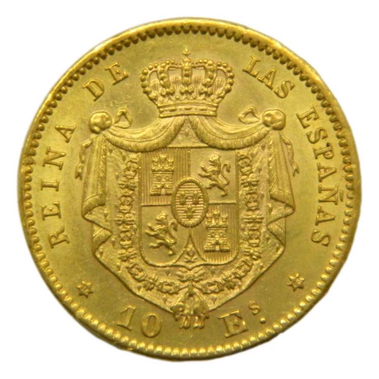ESPAÑA / SPAIN. Isabel II. 1868 ... 