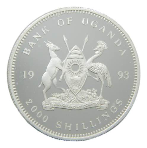 UGANDA. 1993. 2000 Shillings. ... 