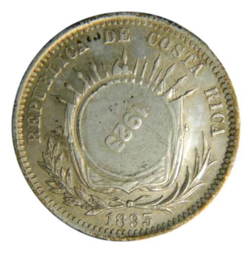 COSTA RICA. 1893 HEATON. 50 ... 