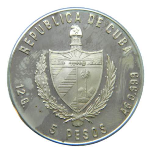 CUBA. 1983. 5 pesos. (KM#115). Ar. ... 