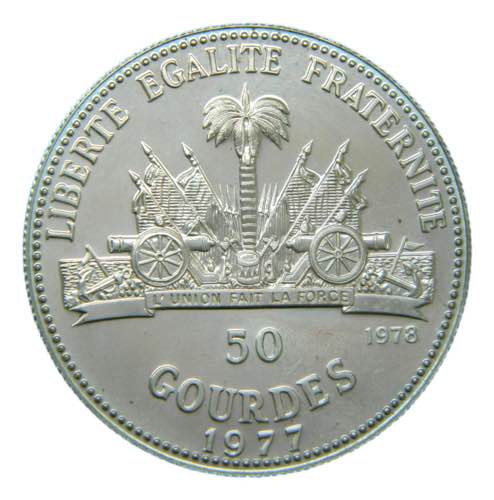HAITI. 1977. 50 gourdes. ... 