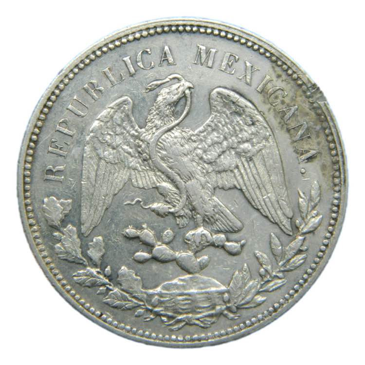 MEXICO. 1908 Mo GV. Peso. ... 