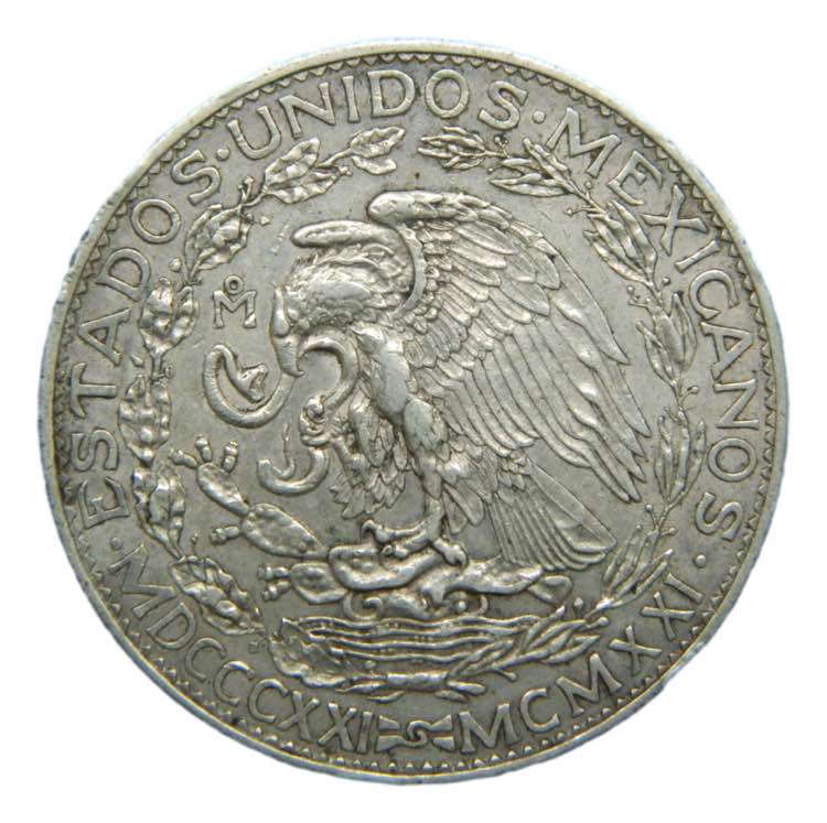 MEXICO. 1921. 2 pesos. (KM#462). ... 