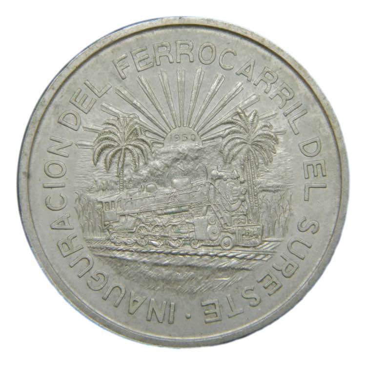 MEXICO. 1950. 5 pesos. (KM#466). ... 