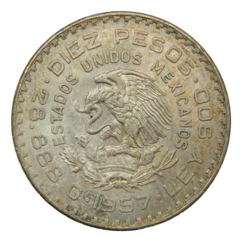MEXICO. 1957. 10 pesos. (KM#475). ... 