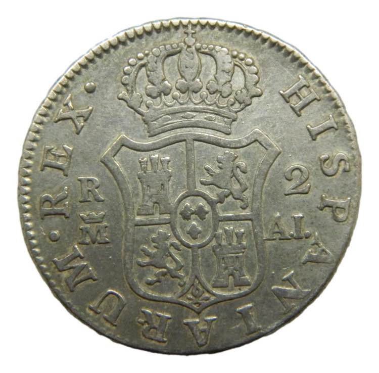 ESPAÑA / SPAIN. Carlos IV. 1807 ... 