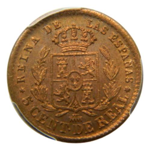 ESPAÑA / SPAIN. Isabel II. 1864 ... 