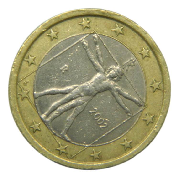 ITALIA / ITALY. 2002 R. 1 euro. ... 