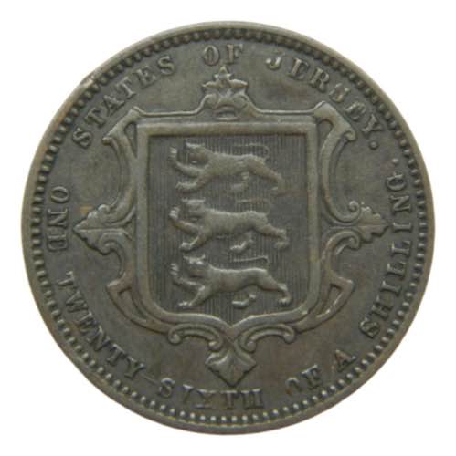 JERSEY. Victoria. 1/26 shilling. ... 