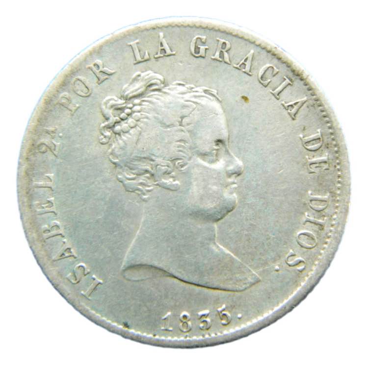 ESPAÑA / SPAIN. Isabel II. 1835 ... 