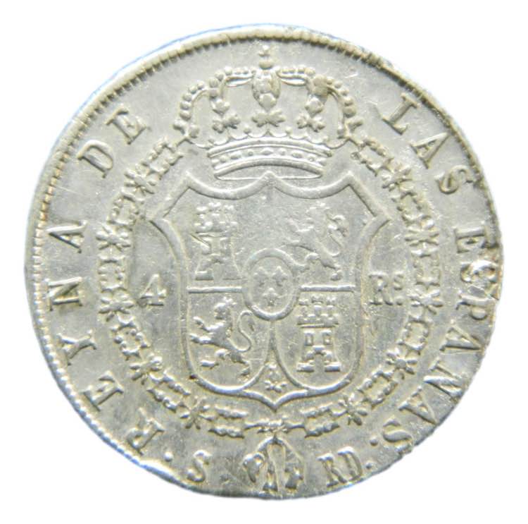 ESPAÑA / SPAIN. Isabel II. 1838 ... 