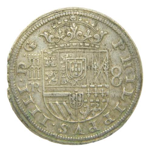 Felipe IV (1621-1665) 1635/4 R . 8 ... 