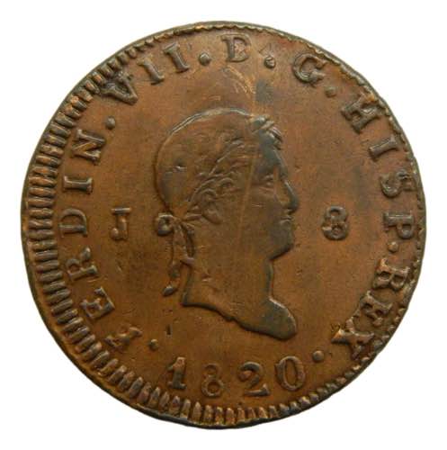 Fernando VII. (1808-1833) 1820. 8 ... 