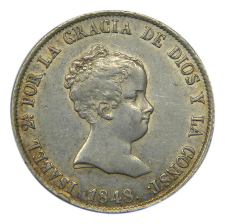 Isabel II (1833-1868). 1848 CL. 4 ... 