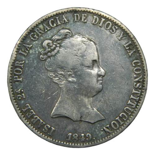 Isabel II (1833-1868). 1849 CL. 20 ... 