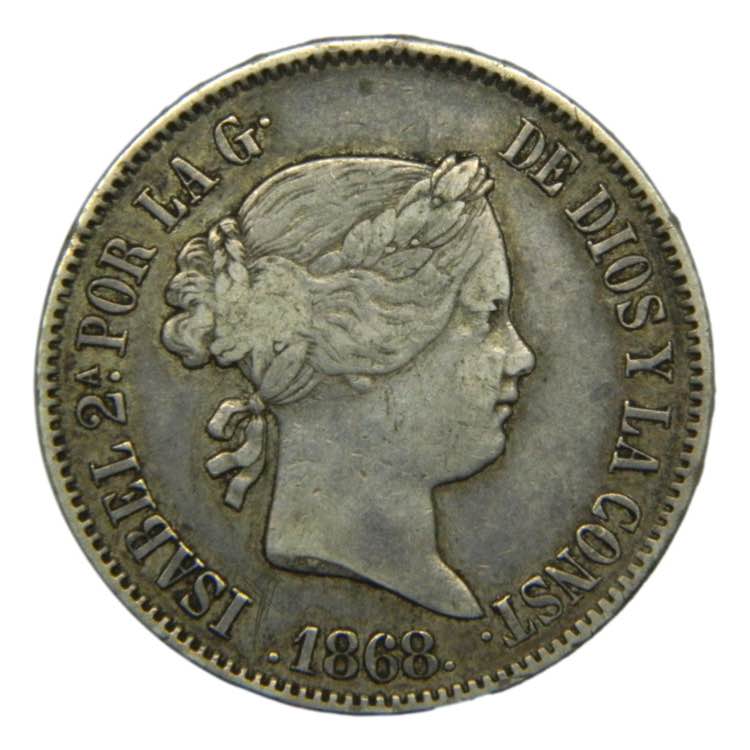 Isabel II (1833-1868). 1868 . 50 ... 