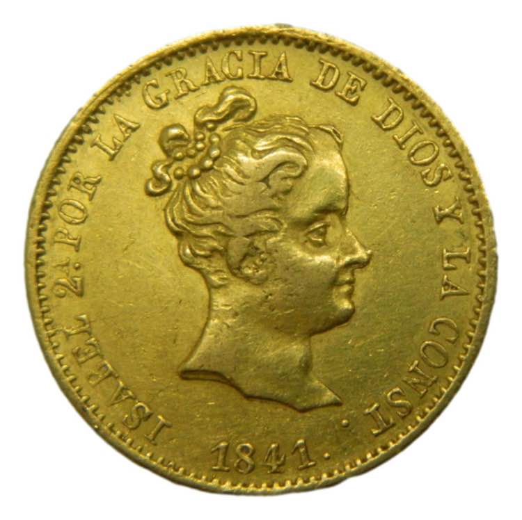 Isabel II (1833-1868). 1841 PS. 80 ... 