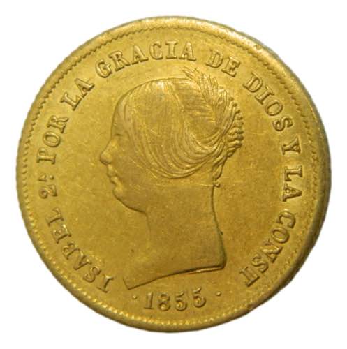 Isabel II (1833-1868). 1855. 100 ... 