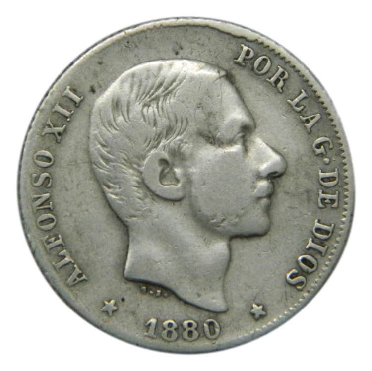Alfonso XII (1874-1885). 1880. 20 ... 