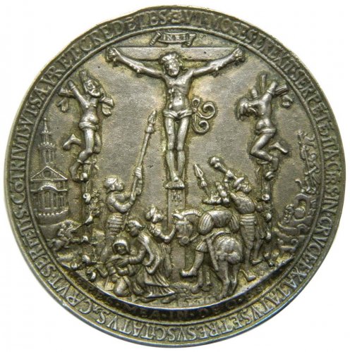 ALEMANIA 1536.  Medalla plata. ... 