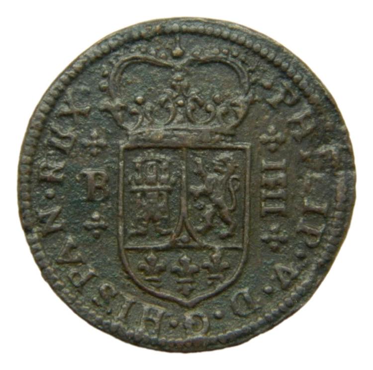 Felipe V (1700-1746). 4 maravedís ... 