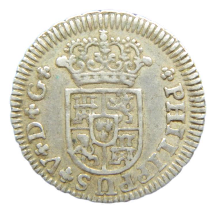 Felipe V (1700-1746). 1/2 real ... 