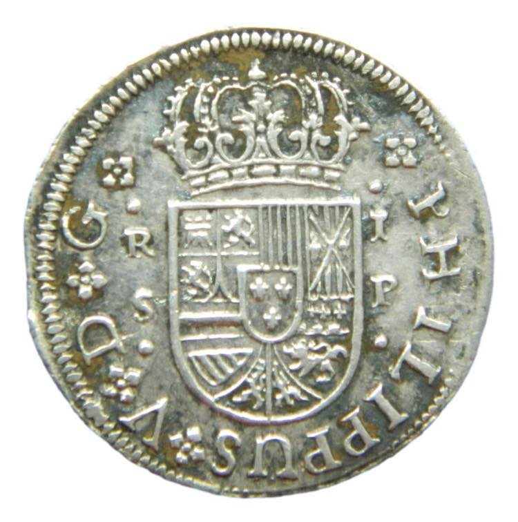 Felipe V (1700-1746). 1 real 1728 ... 