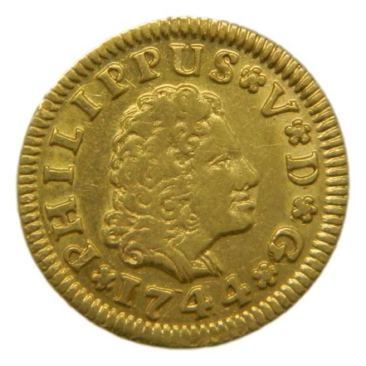 Felipe V (1700-1746). 1/2 escudo ... 