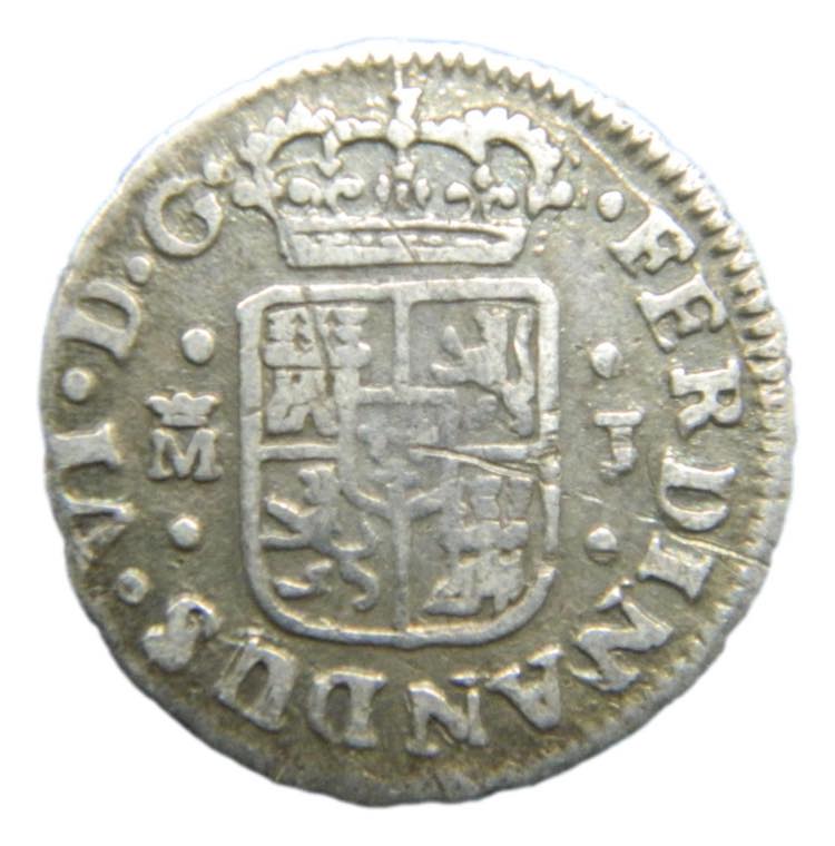 Fernando VI (1746-1759). 1/2 real ... 