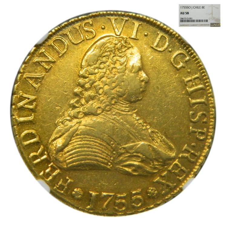 Fernando VI (1746-1759). 8 escudos ... 