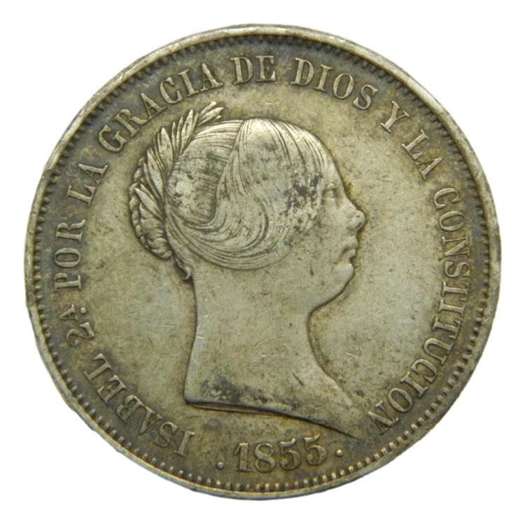 Isabel II (1833-1868). 20 reales ... 