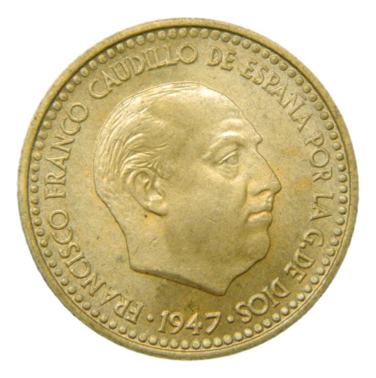 FRANCO (1939-1975). 1 peseta 1947 ... 