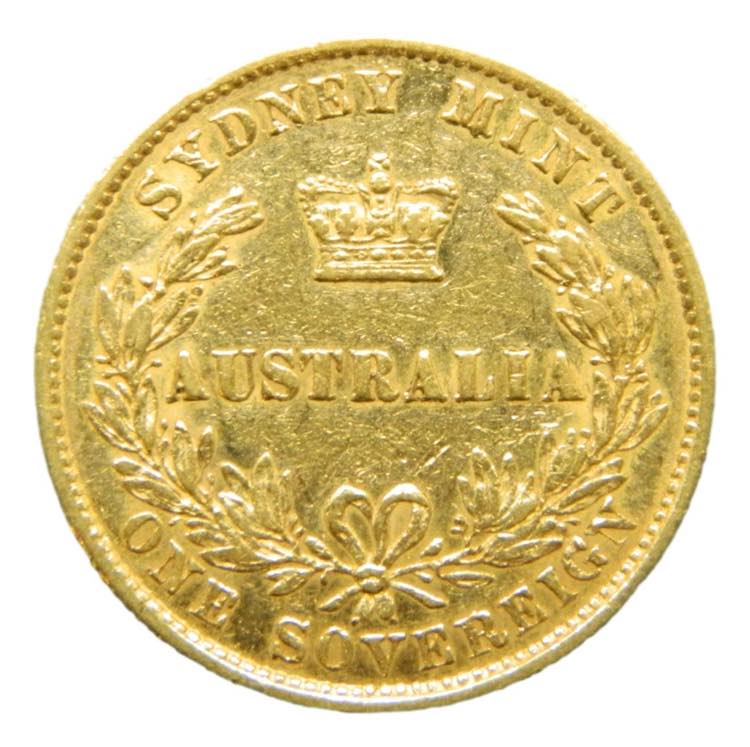 AUSTRALIA 1861 Sydney mint. One ... 