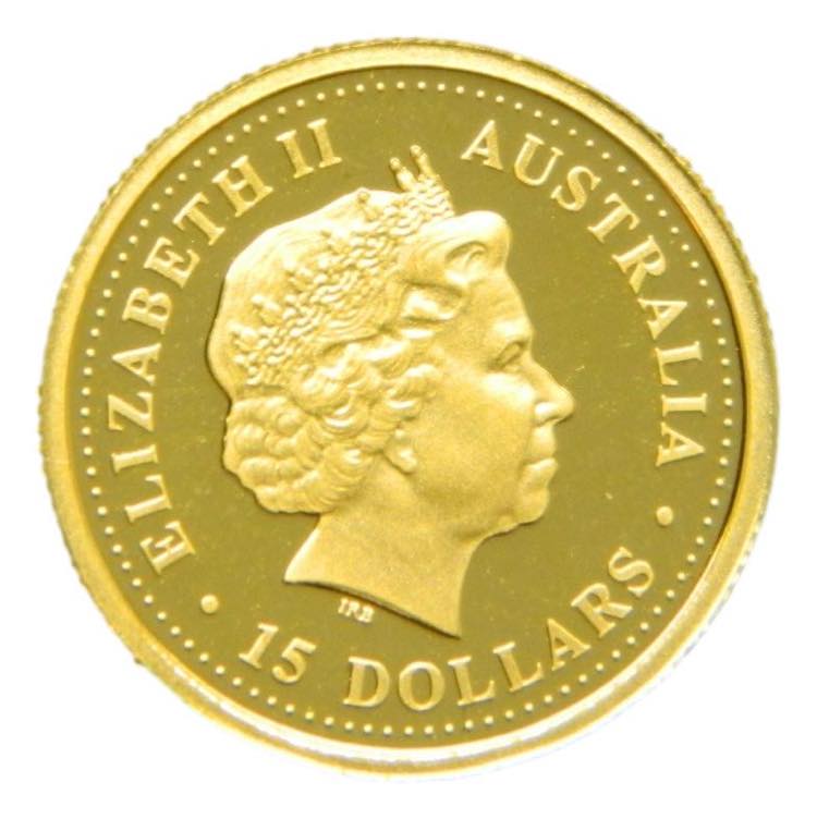 AUSTRALIA 1999. 15 dolares. 1/10 ... 