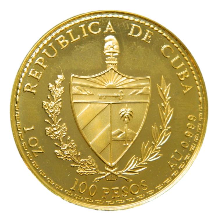 CUBA 100 Pesos. 1992. Bartolome de ... 