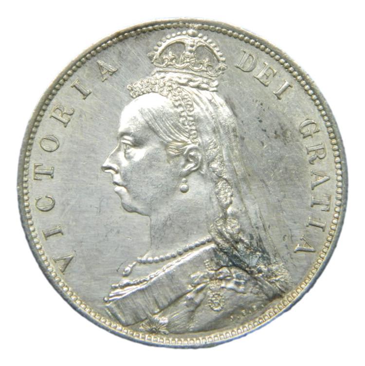 GREAT BRITAIN 1887. 1/2 Crown ... 