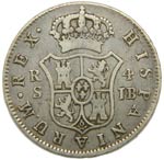 Fernando VII (1808-1833). 1824/0. JB. 4 ... 