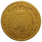 Isabel II (1833-1868). 1850. CL. 100 reales. ... 