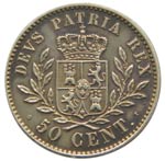 Carlos VII (1872-1876). 1876. OT. 50 ... 
